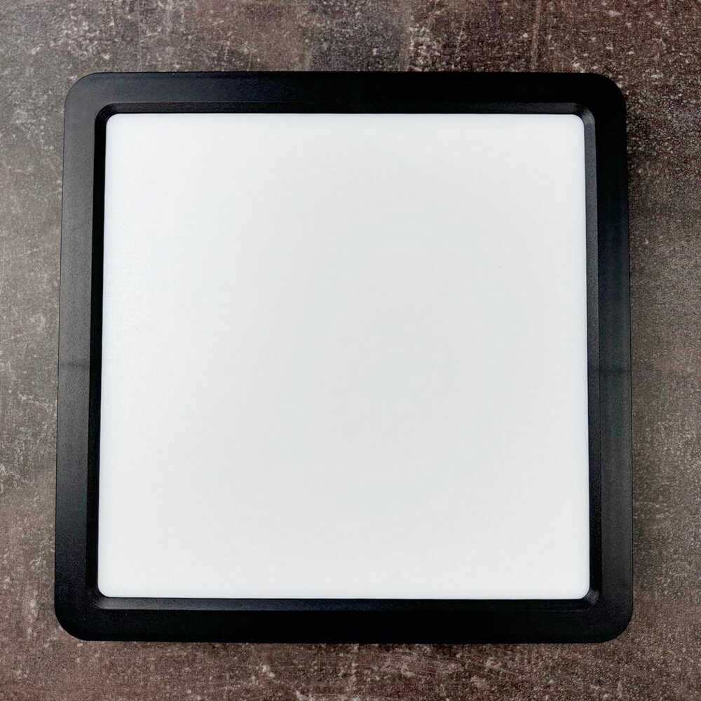 Светильник LED MILLENNIUM 26W 5000K квадрат черный Violux ( 352226 )